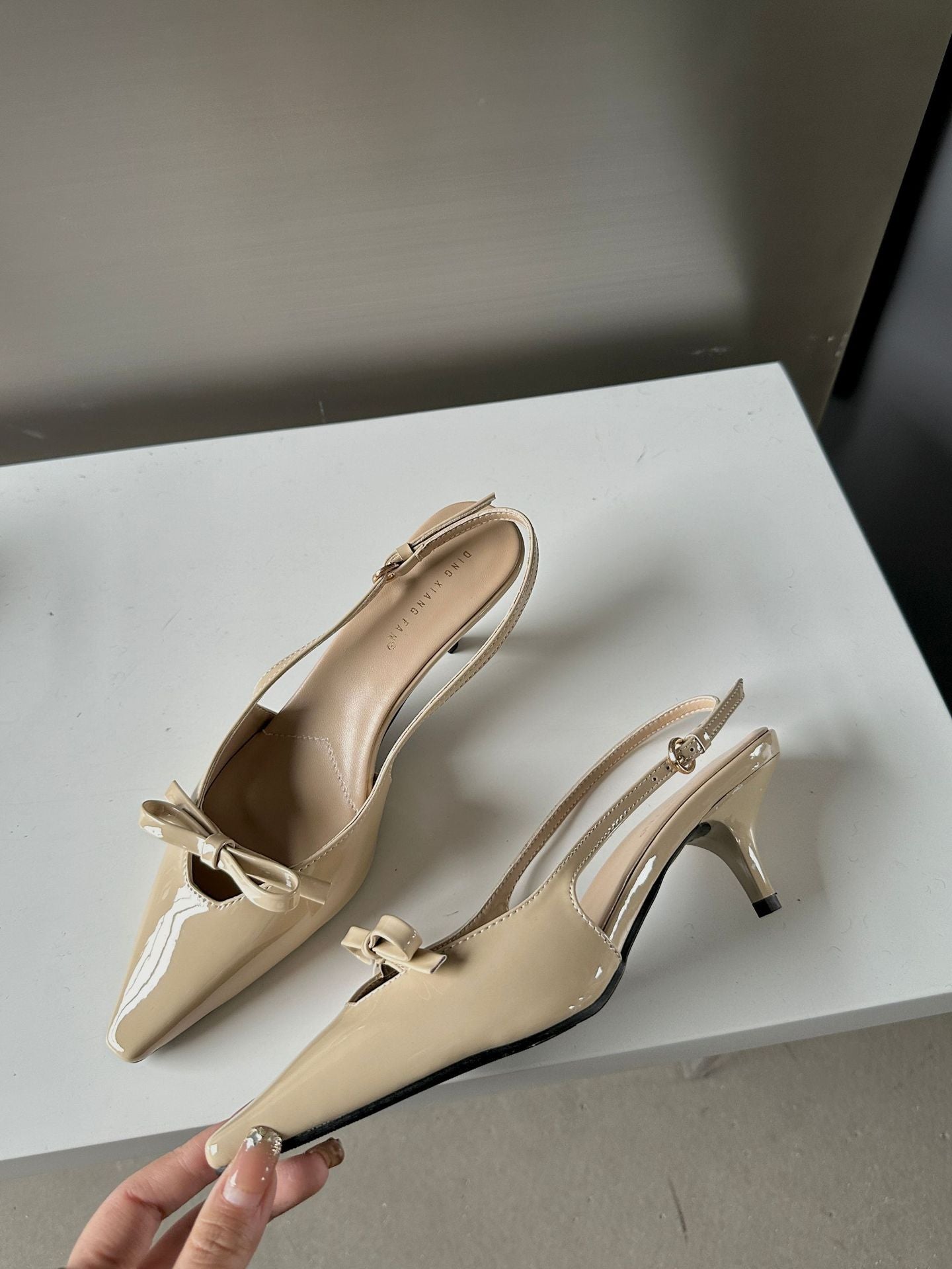 Elegant Summer Hollow Pointed High Heel Sandals - LaVoggue
