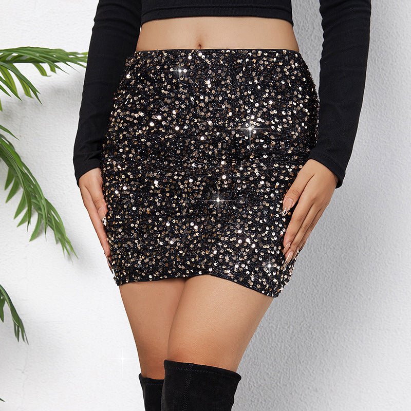 Liora High-Waist Wrap Skirt - LaVoggue