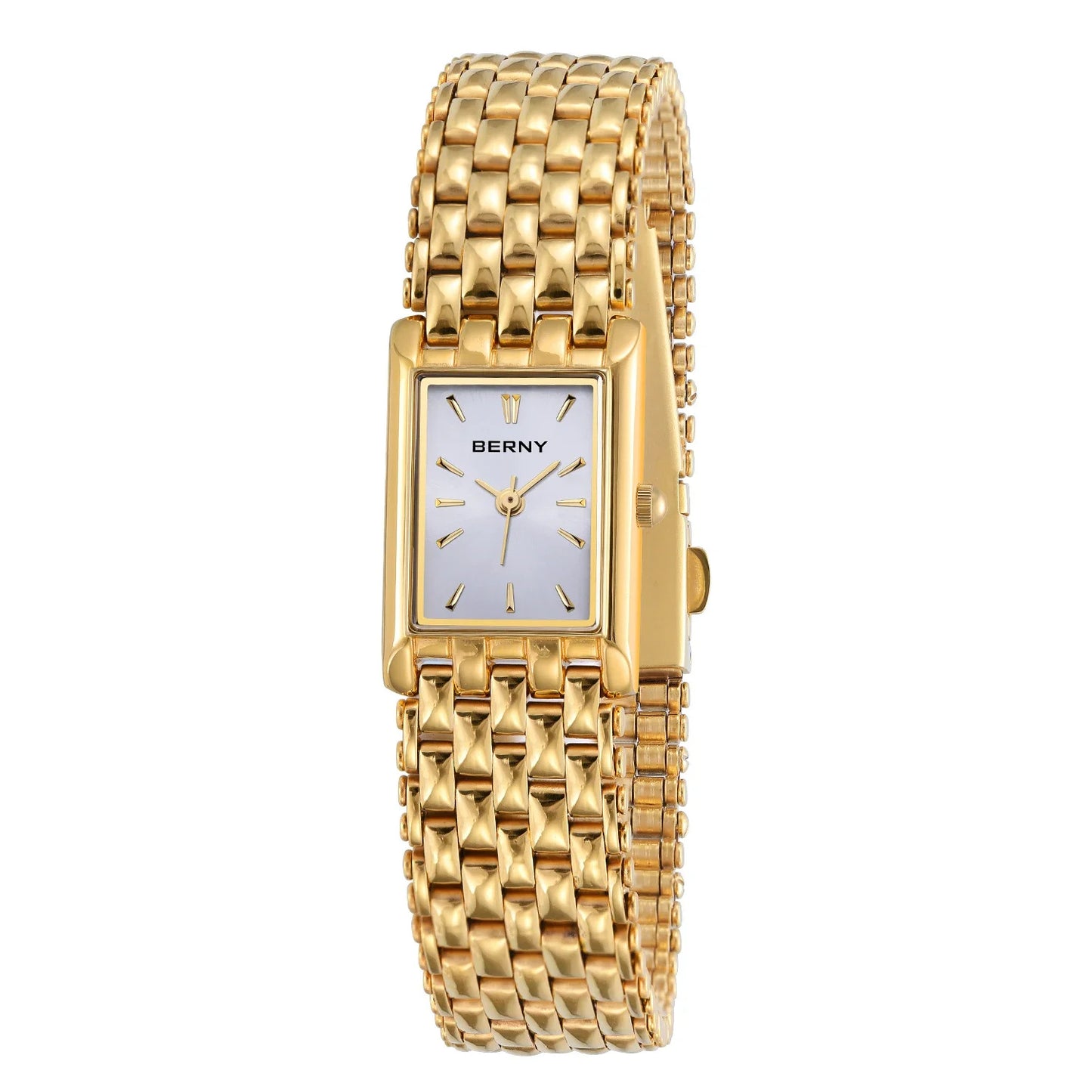 Ultra-Thin Gold Quartz Watch - LaVoggue