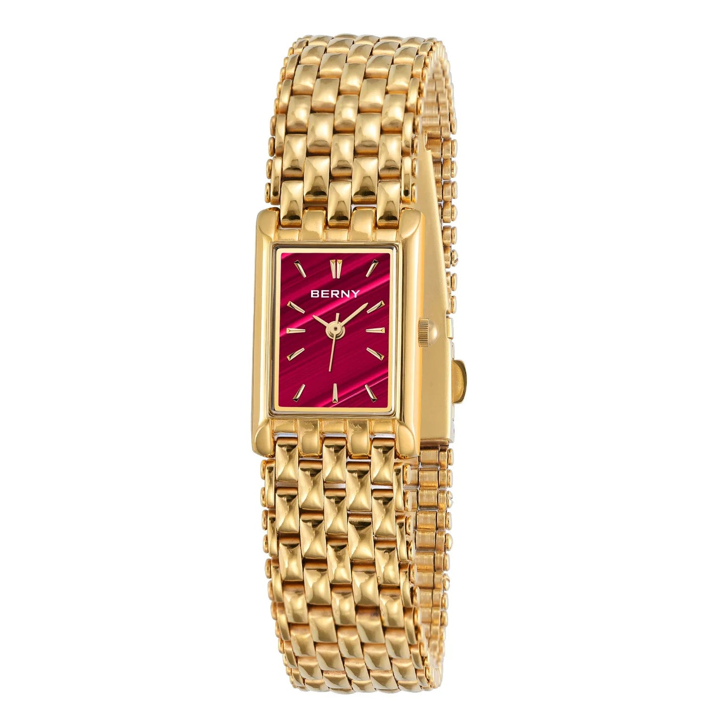 Ultra-Thin Gold Quartz Watch - LaVoggue