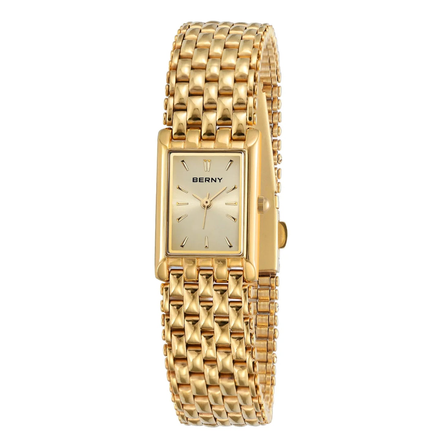 Ultra-Thin Gold Quartz Watch - LaVoggue