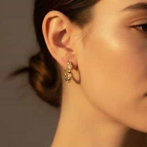 Éclat Dorika Ring Earrings 3