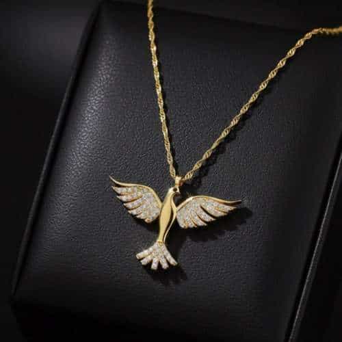 AURELIA Phoenix Bird Necklace 3