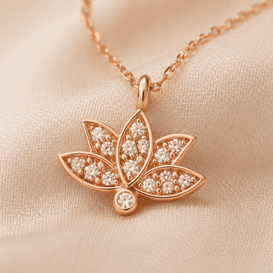 Lumière Lotus Necklace 3
