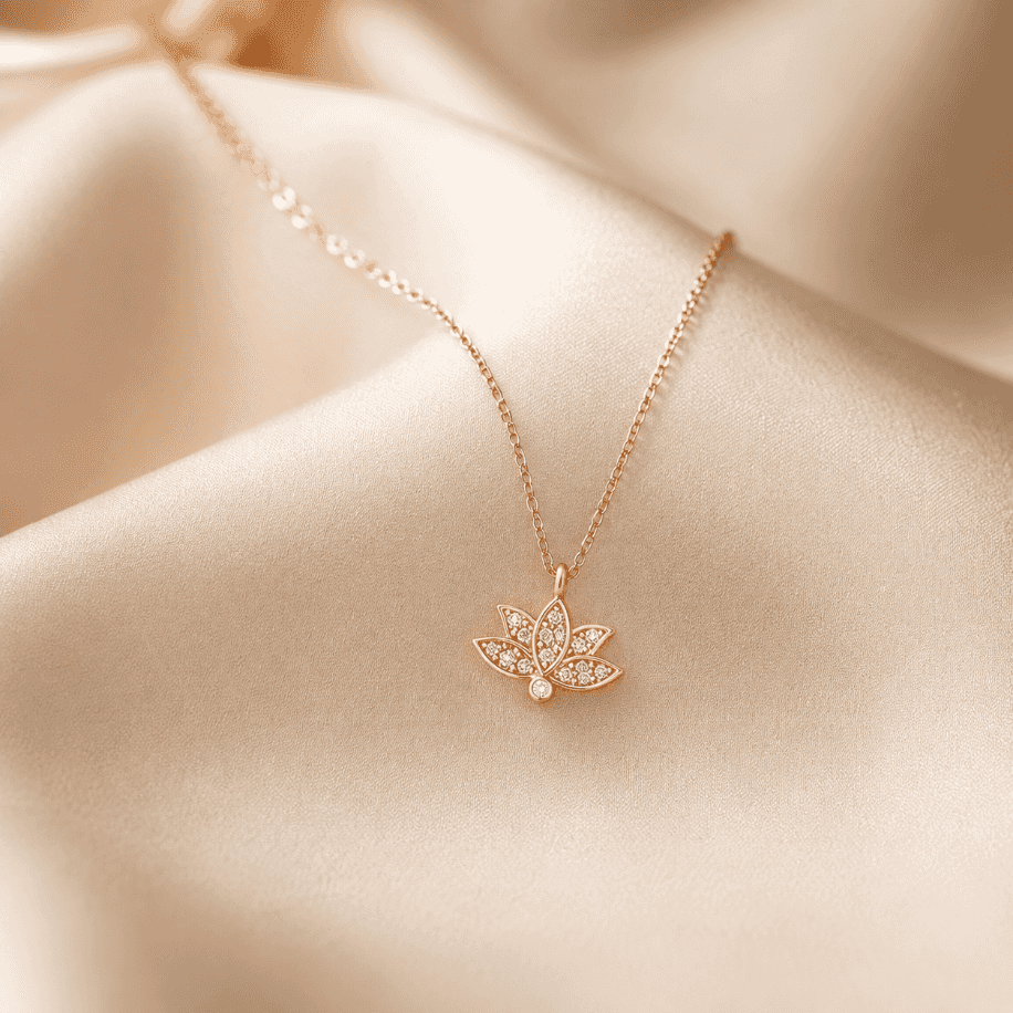 Lumière Lotus Necklace 1