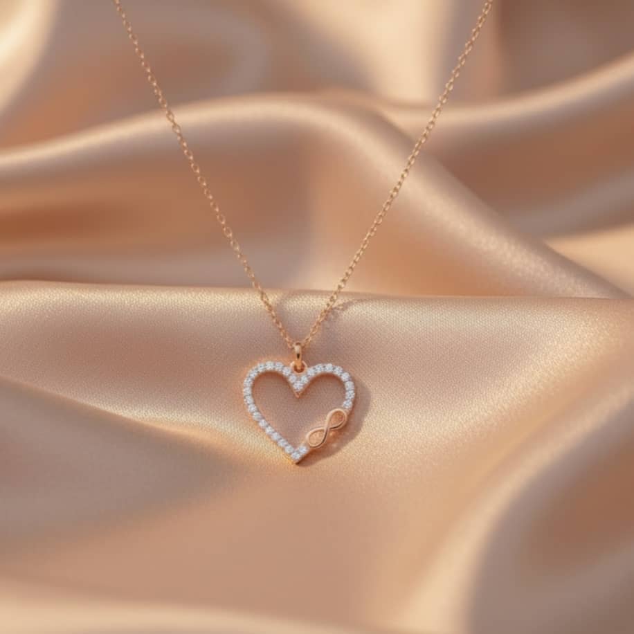 Lumière Infinity Heart Kolye 2