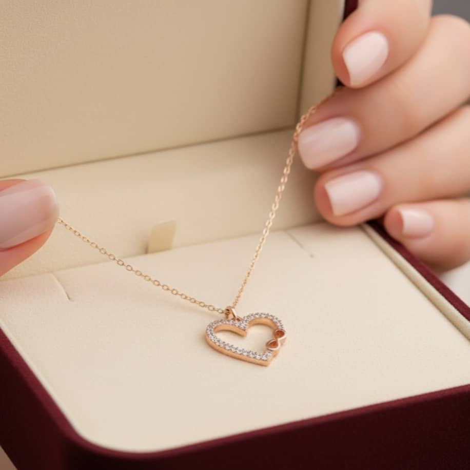 Lumière Infinity Heart Kolye 3