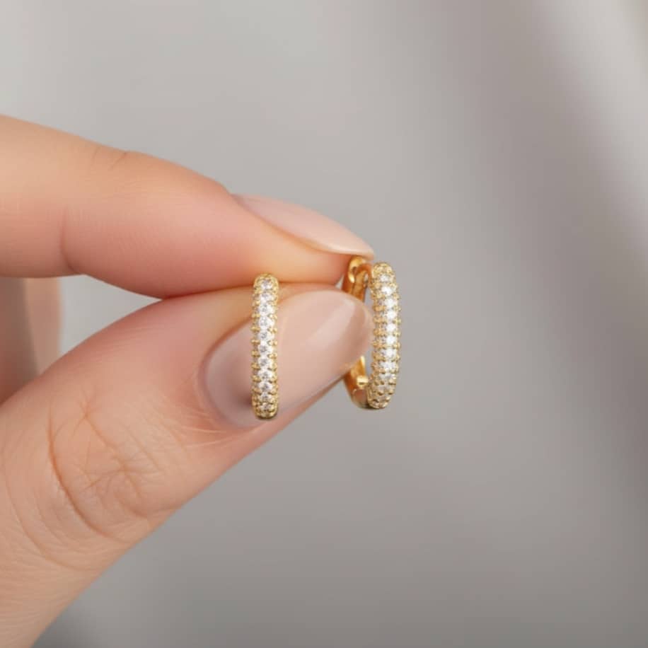 Éclat Mini Hoop Earrings 4