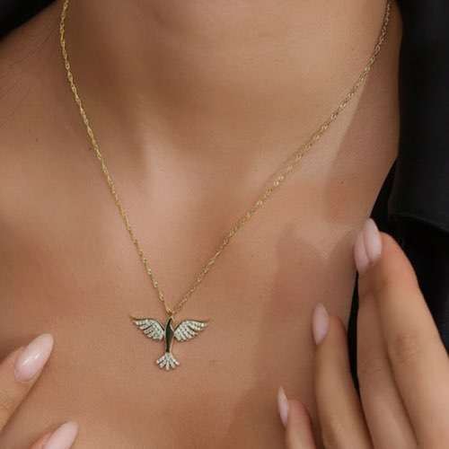 AURELIA Phoenix Bird Necklace