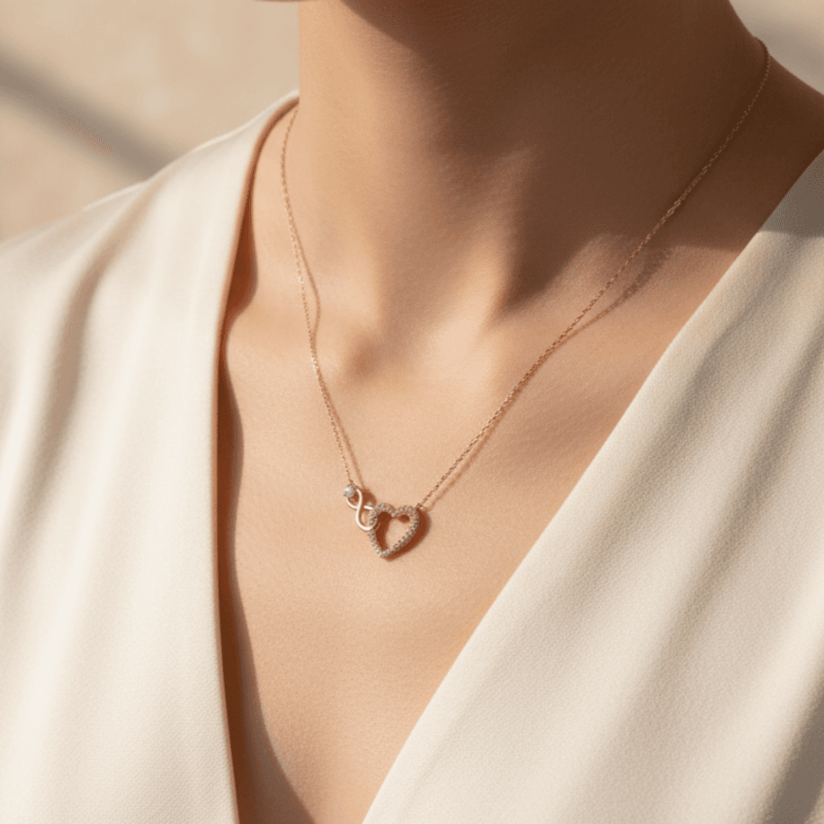 Éternelle Heart Kolye