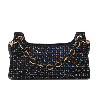 Woven Underarm Bag - LaVoggue