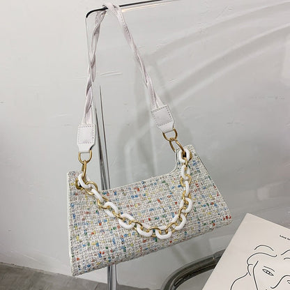 Woven Underarm Bag - LaVoggue