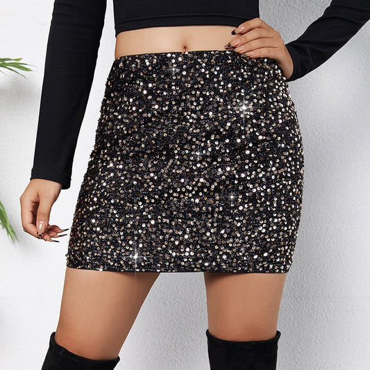 Liora High-Waist Wrap Skirt - LaVoggue