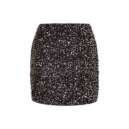 Liora High-Waist Wrap Skirt - LaVoggue